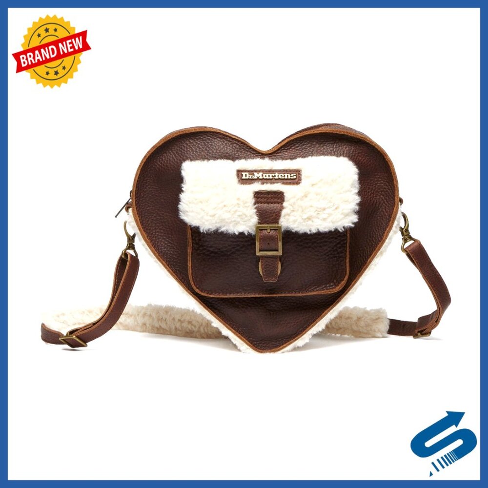 Transparent Heart Shaped Backpack Convertible Cro… - image 1